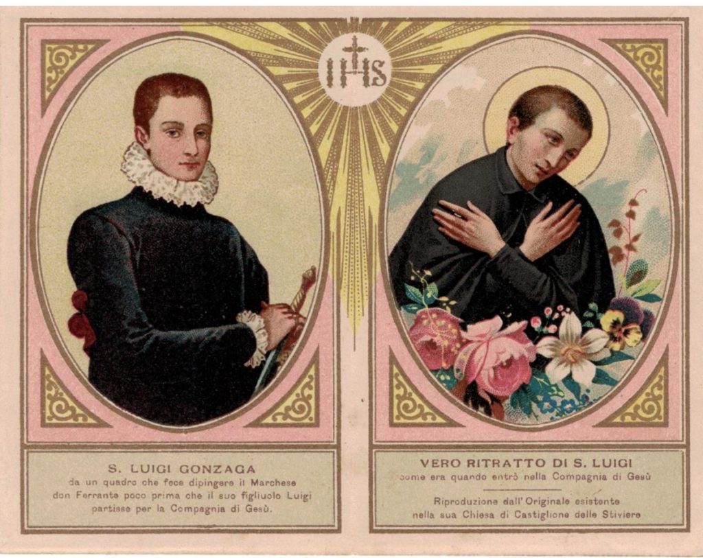 San Luigi Gonzaga e la reliquia di Bioggio Agostino Lurati
